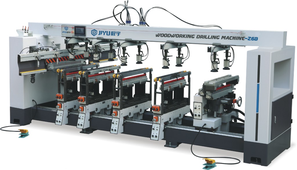 Z6B 木工(gong)重型六排鑽(zuan)（帶翻轉）
